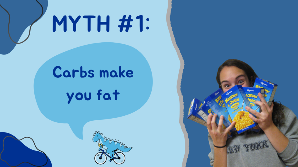 Common nutrition myths - carbs make you fat